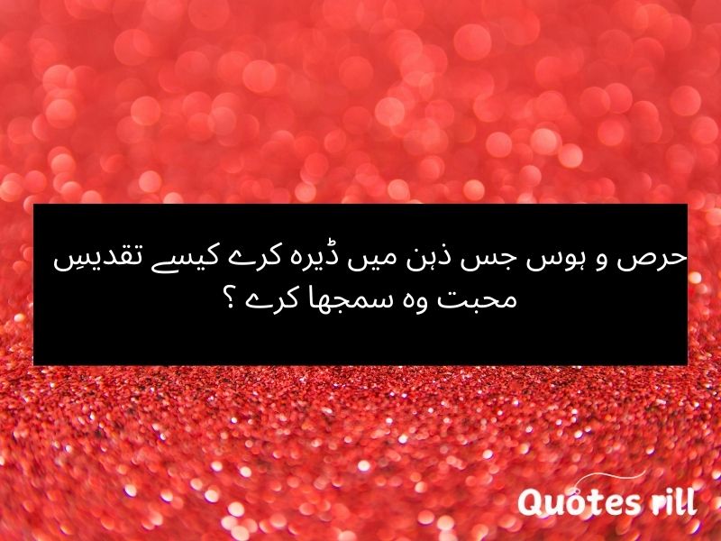 Love quotes in urdu