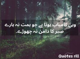 inspirational Quotes in Urdu For success