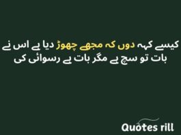 Love Quotes in Urdu 2-lines