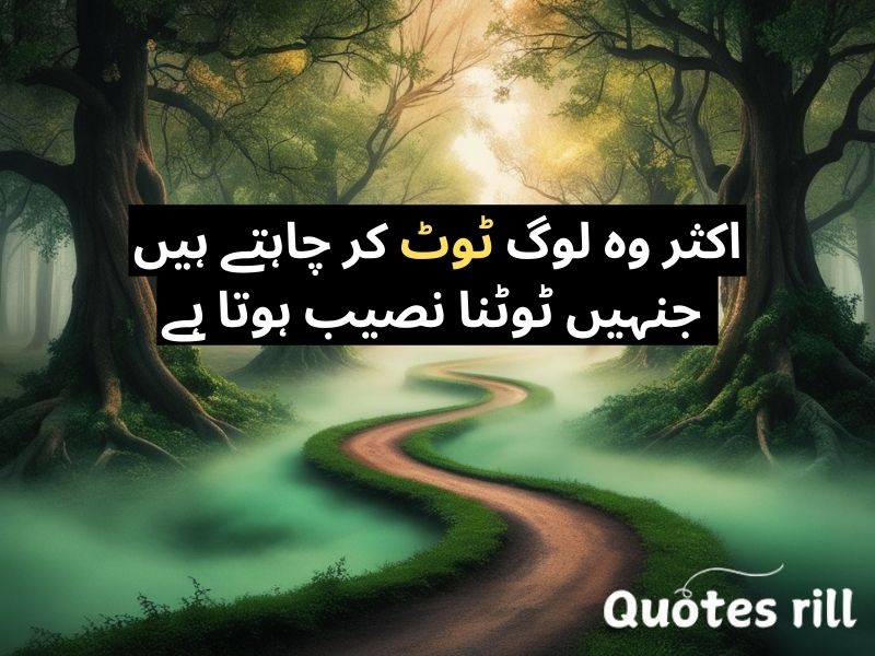 Short Sad Quotes in Urdu